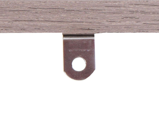 Cosmo Casa - Staande plank - Badkamer- en wasmachineplank - Hout en metaal - Grijsbruin - 155x64x25cm