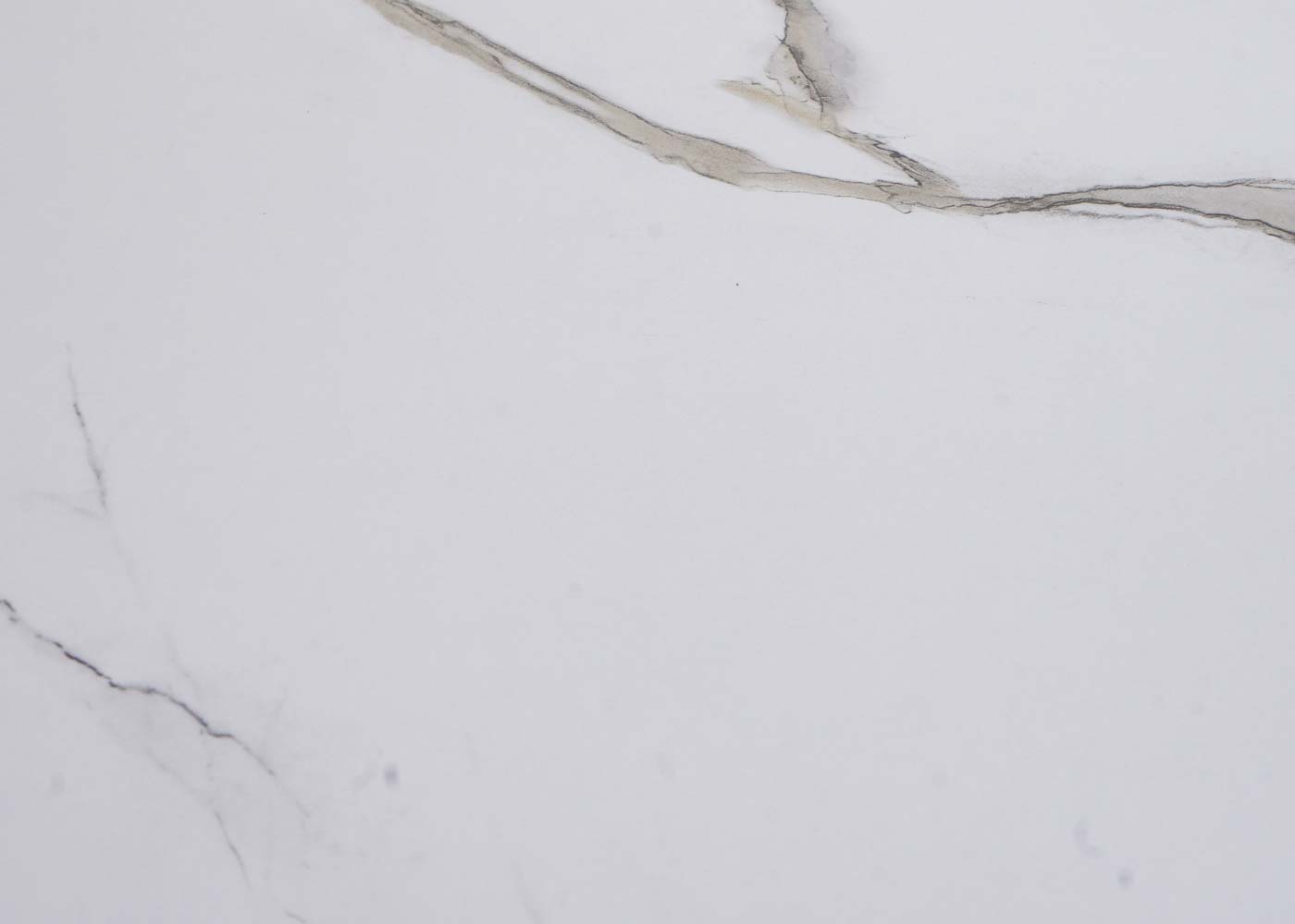 Cosmo Casa - Staande plank - Badkamer- en wasmachineplank - Hout en metaal - Marmerlook wit - 155x64x25cm