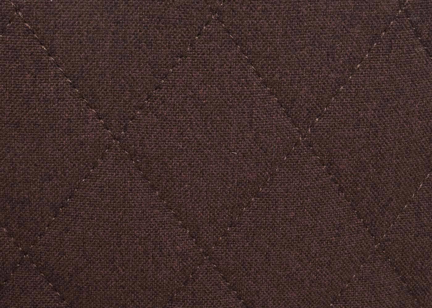 Cosmo Casa - Set van 2 Barkrukken - Rugleuning - Textiel & Metaal - Bruin