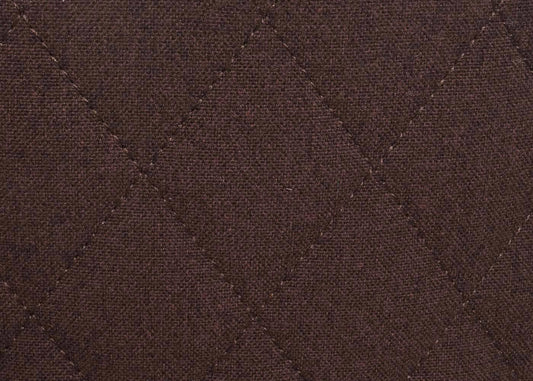 Cosmo Casa - Set van 2 Barkrukken - Rugleuning - Textiel & Metaal - Bruin