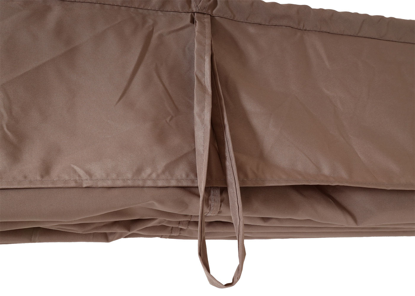 Cosmo Casa - Pergola - Tuinpaviljoen Terrasoverkapping - Stabiel 7 cm Metalen Frame - Bamboe Look Taupebruin - 3×3 m