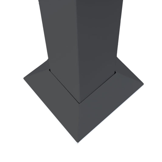 Cosmo Casa - Aluminium Pergola - Lamellenpaviljoen Terrasoverkapping - Aluminium Frame - Antraciet - 3×6 m