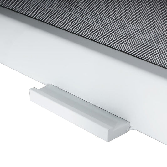 Cosmo Casa - Aluminium Pergola met 3 Zijwanden - Lamellenpaviljoen - Aluminium Frame - Wit - 3×3,7 m