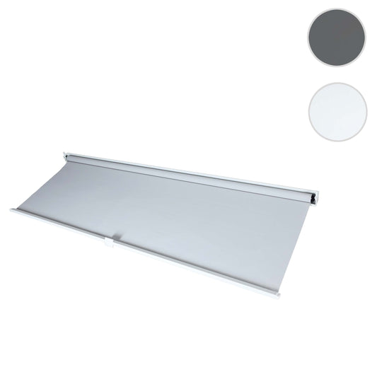 Cosmo Casa - Zijwand voor Pergola - Vervangende Zijwand Rolgordijn - Stoftextiel - Wit - 3×3 m