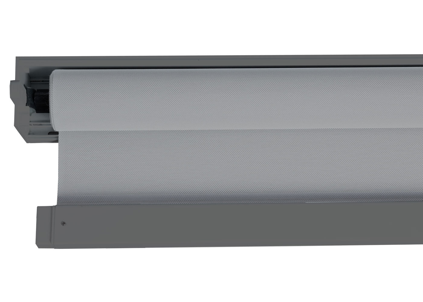 Cosmo Casa - Zijwand voor Pergola - Vervangende Zijwand Rolgordijn - Stoftextiel - Antraciet - 3×3,7 m