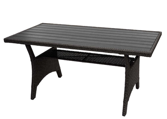 Cosmo Casa - Poly-Rotan Set - Tuinloungeset - Halfrond Gesponnen Polyrotan - Antraciet - Kussens Antraciet