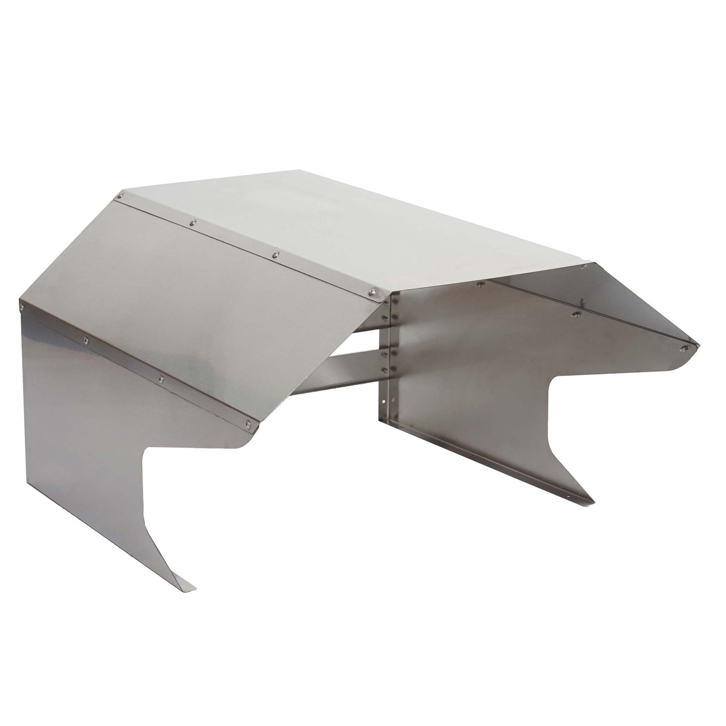 Cosmo Casa - Maairobotgarage - Dakshelter - Metaal (RVS) - 40×59×69 cm