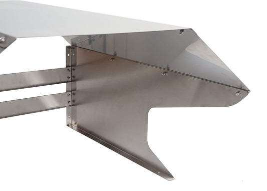 Cosmo Casa - Maairobotgarage - Dakshelter - Metaal (RVS) - 40×59×69 cm