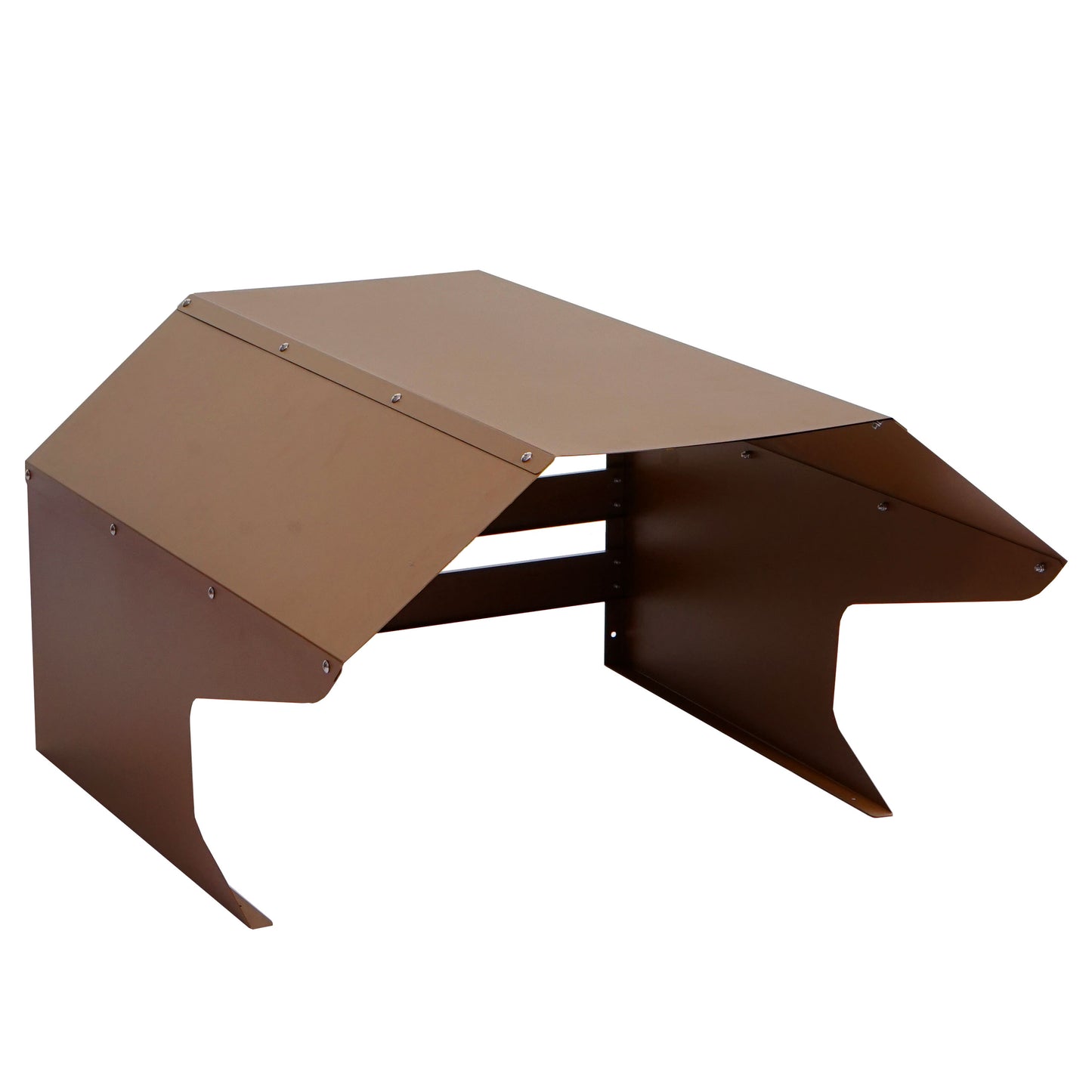 Cosmo Casa - Maairobotgarage - Dakkap - Metaal - Bruin - 40×59×69 cm