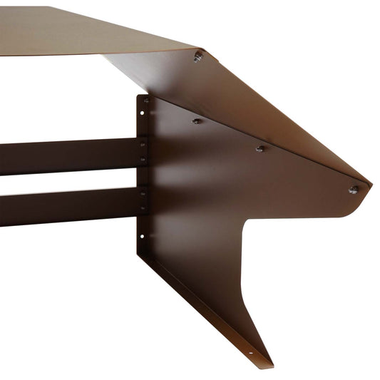 Cosmo Casa - Maairobotgarage - Dakkap - Metaal - Bruin - 40×59×69 cm