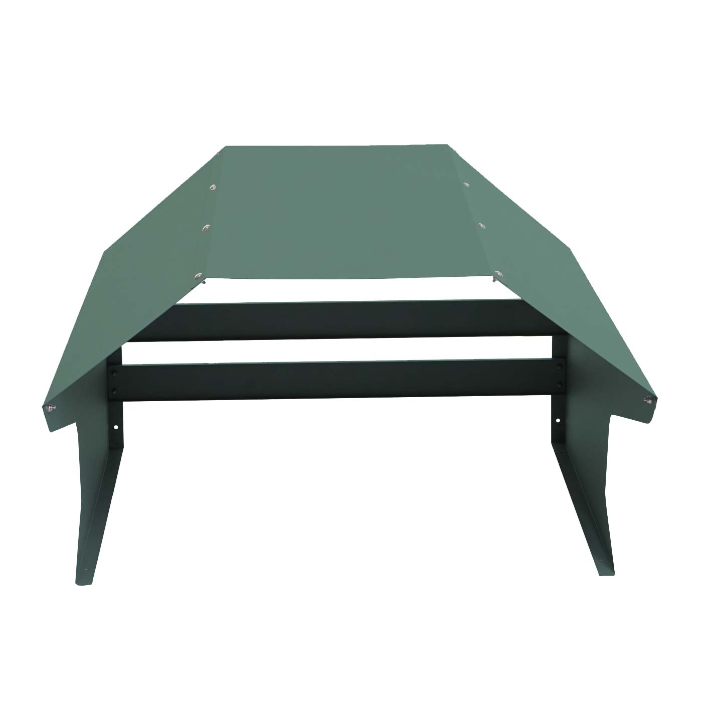 Cosmo Casa - Maairobotgarage - Dakkap - Metaal - Groen - 40×59×69 cm