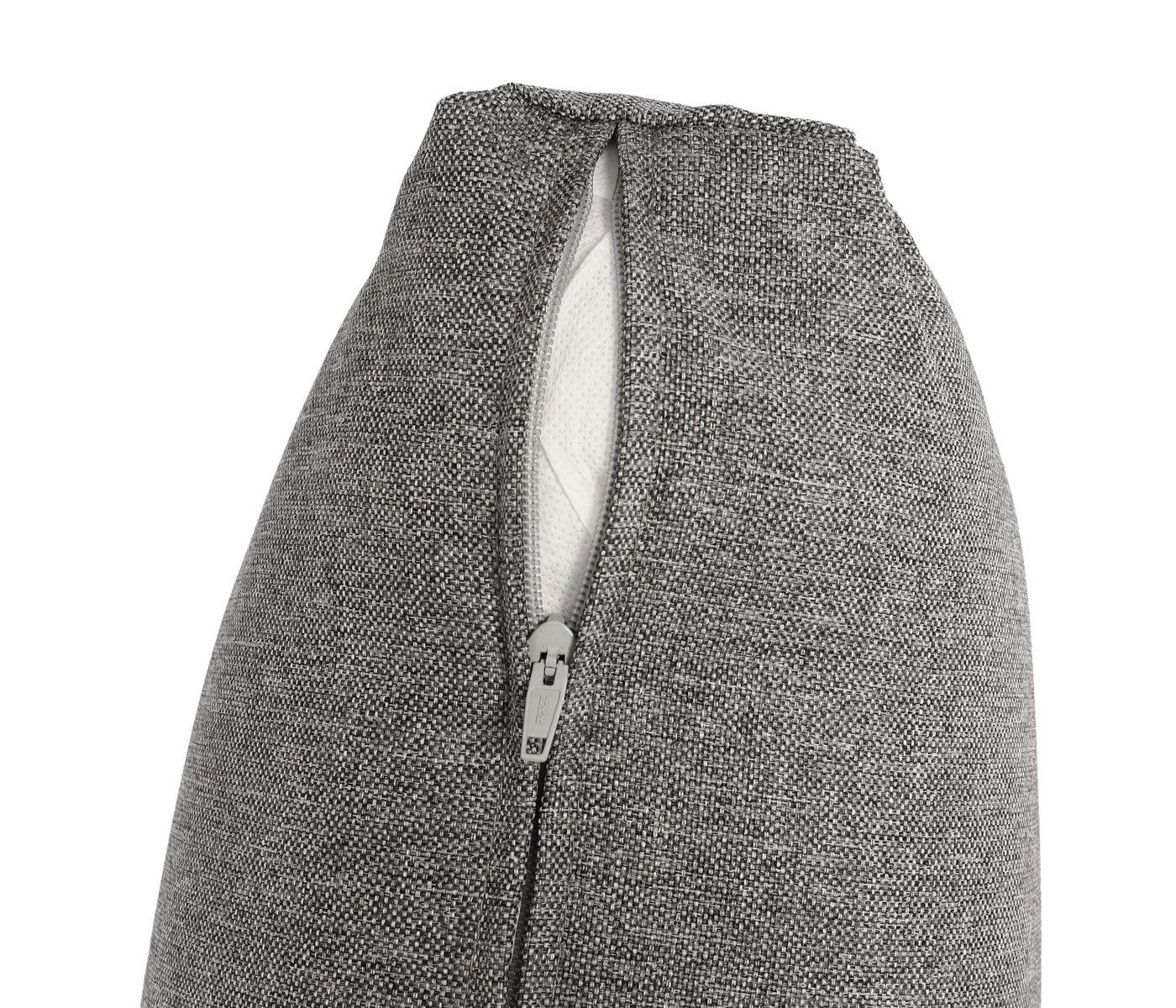 Cosmo Casa - Tuinset - Lounge Set met Bank - Aluminium & Acaciahout - Donkergrijs