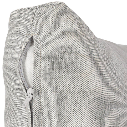 Cosmo Casa - Tuinset - Zitgroep Lounge met Bank - Aluminium & Acaciahout - Lichtgrijs