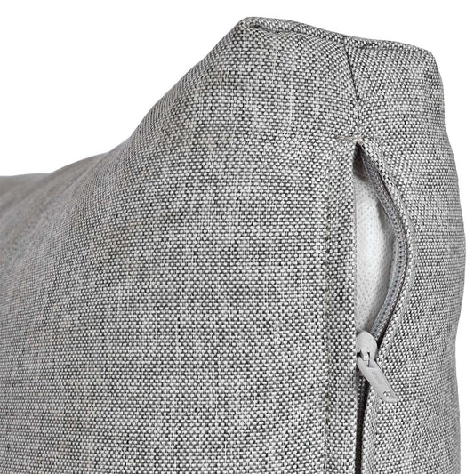 Cosmo Casa - Tuinset - Lounge Set met Bank - Acaciahout - Bekleding Lichtgrijs - MVG-Gecertificeerd