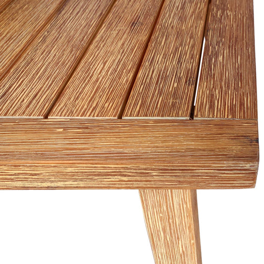 Cosmo Casa - Tuinset - Lounge Set met Bank - Acaciahout - Bekleding Lichtgrijs - MVG-Gecertificeerd