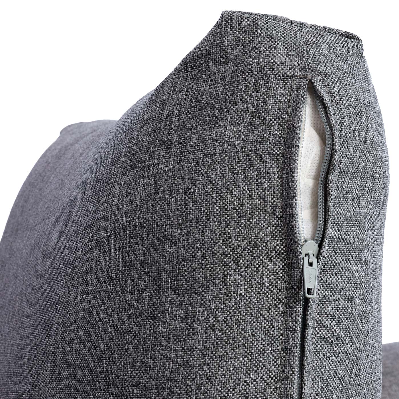 Cosmo Casa - Tuinset - Lounge Set met Bank - Acaciahout - Bekleding Donkergrijs - MVG-Gecertificeerd