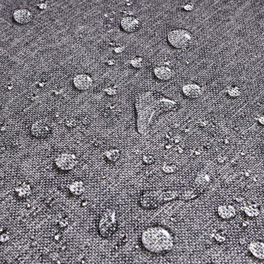 Cosmo Casa - Tuinset - Lounge Set met Bank - Acaciahout - Bekleding Donkergrijs - MVG-Gecertificeerd