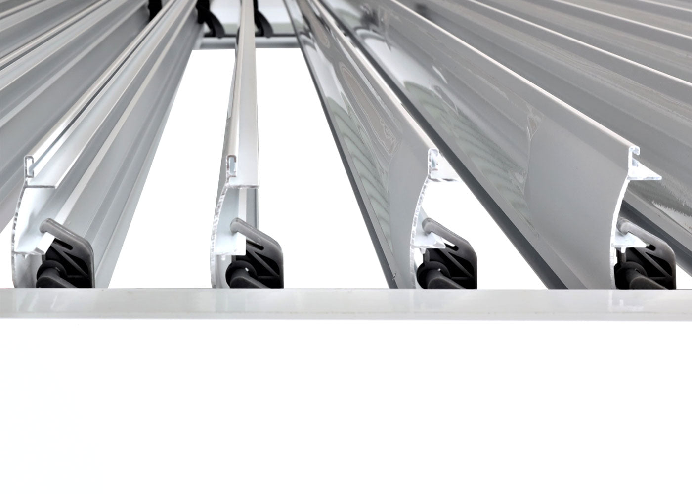 Cosmo Casa - Pergola met Zijwand - Lamellenpaviljoenrolgordijn Stormvast - Aluminium Frame - Wit - 3×3 m