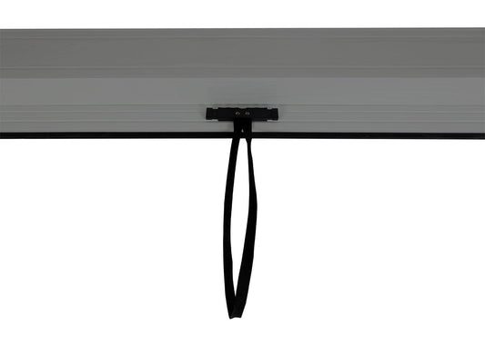 Cosmo Casa - Zijwand voor Pergola - Paviljoenrolgordijn Vervangende Zijwand - Stoftextiel - Antraciet - 3×4 m