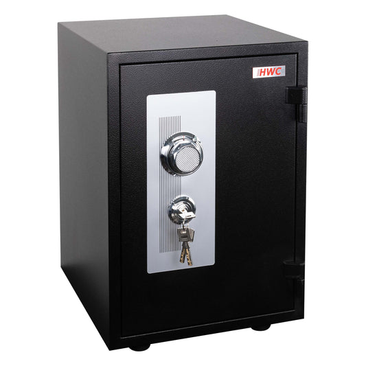 Cosmo Casa - Kluis - Brandwerend 60 min - Metaal - Zwart - 52×36×39 cm (20 l)