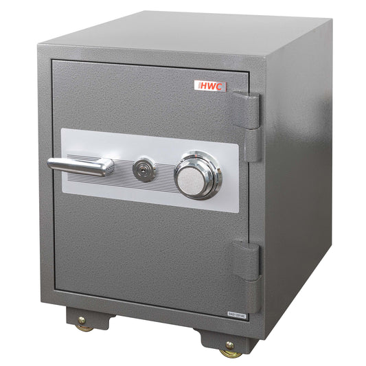 Cosmo Casa - Kluis - Brandwerend 60 min - Metaal - Grijs - 60×46×47 cm (39 l)