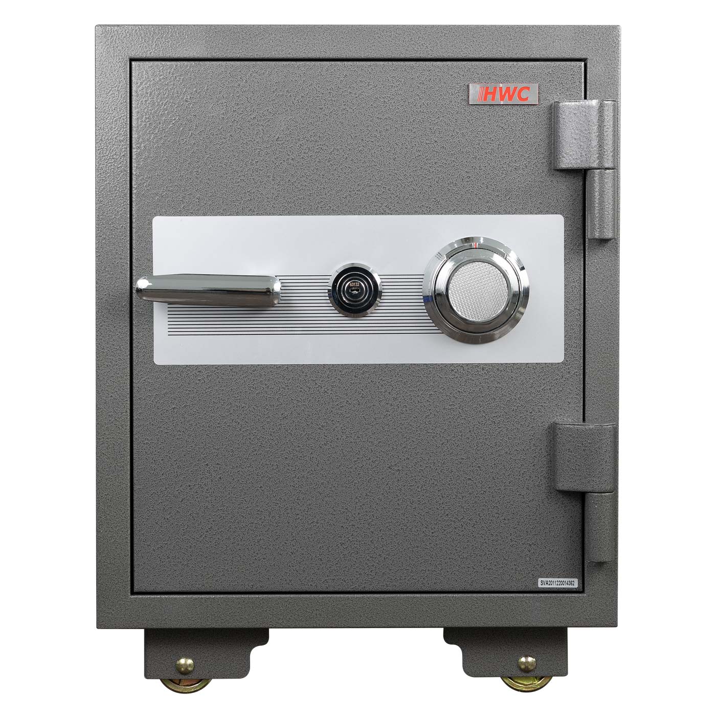 Cosmo Casa - Kluis - Brandwerend 60 min - Metaal - Grijs - 60×46×47 cm (39 l)