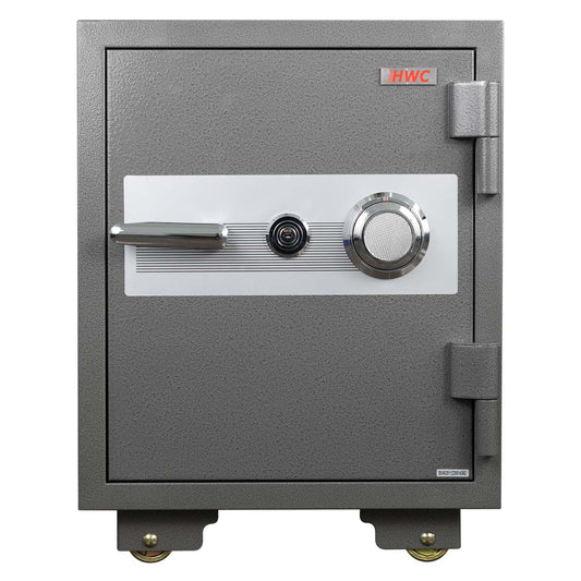 Cosmo Casa - Kluis - Brandwerend 60 min - Metaal - Grijs - 60×46×47 cm (39 l)