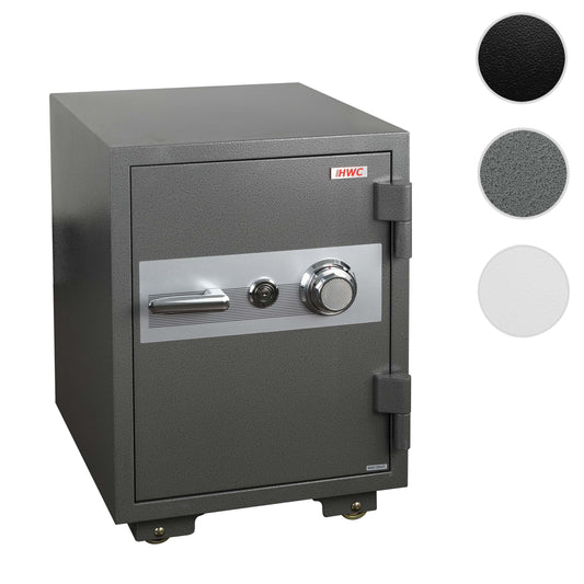 Cosmo Casa - Kluis - Brandwerend 60 min - Metaal - Grijs - 68×48×47 cm (48 l)