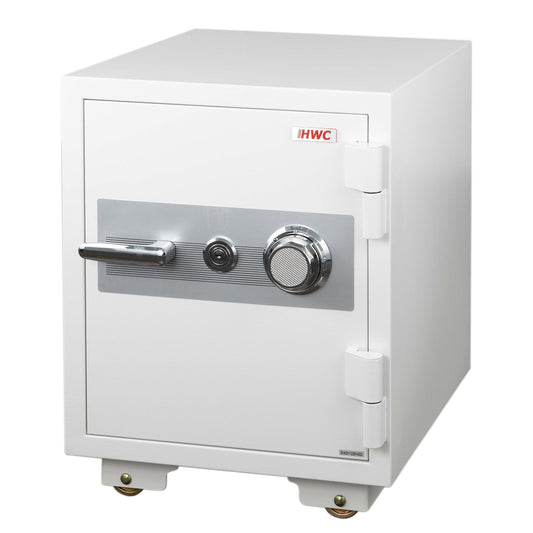 Cosmo Casa - Kluis - Brandwerend 60 min - Metaal - Wit - 60×46×47 cm (39 l)