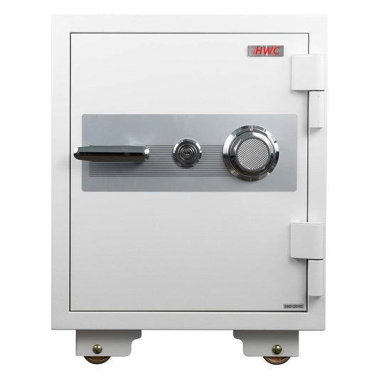 Cosmo Casa - Kluis - Brandwerend 60 min - Metaal - Wit - 60×46×47 cm (39 l)