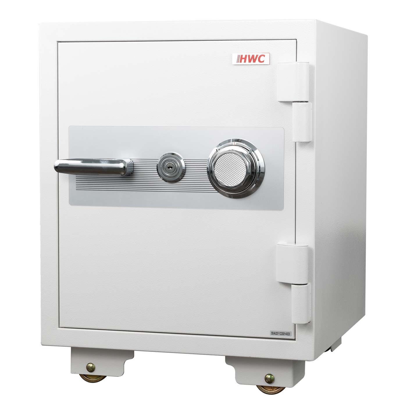 Cosmo Casa - Kluis - Brandwerend 60 min - Metaal - Wit - 60×46×47 cm (39 l)