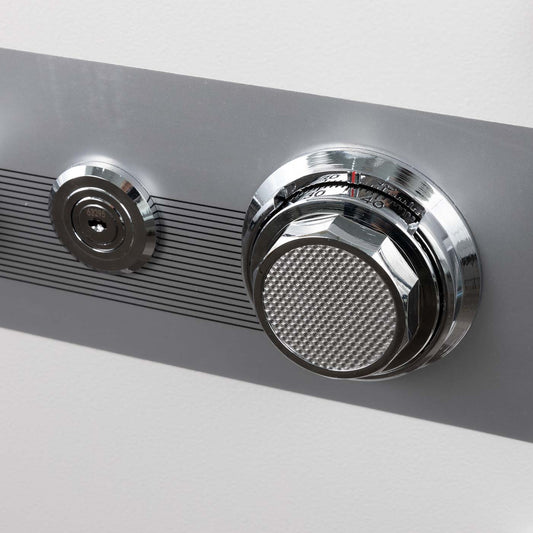 Cosmo Casa - Kluis - Brandwerend 60 min - Metaal - Wit - 68×48×47 cm (48 l)