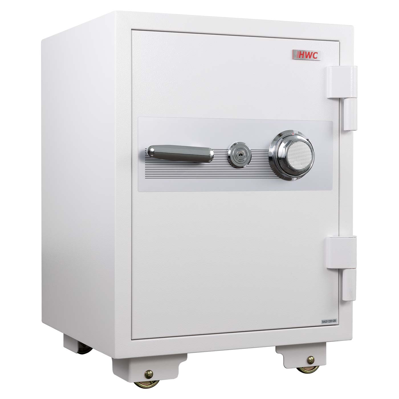 Cosmo Casa - Kluis - Brandwerend 60 min - Metaal - Wit - 68×48×47 cm (48 l)