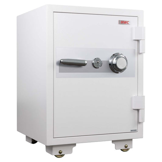 Cosmo Casa - Kluis - Brandwerend 60 min - Metaal - Wit - 68×48×47 cm (48 l)