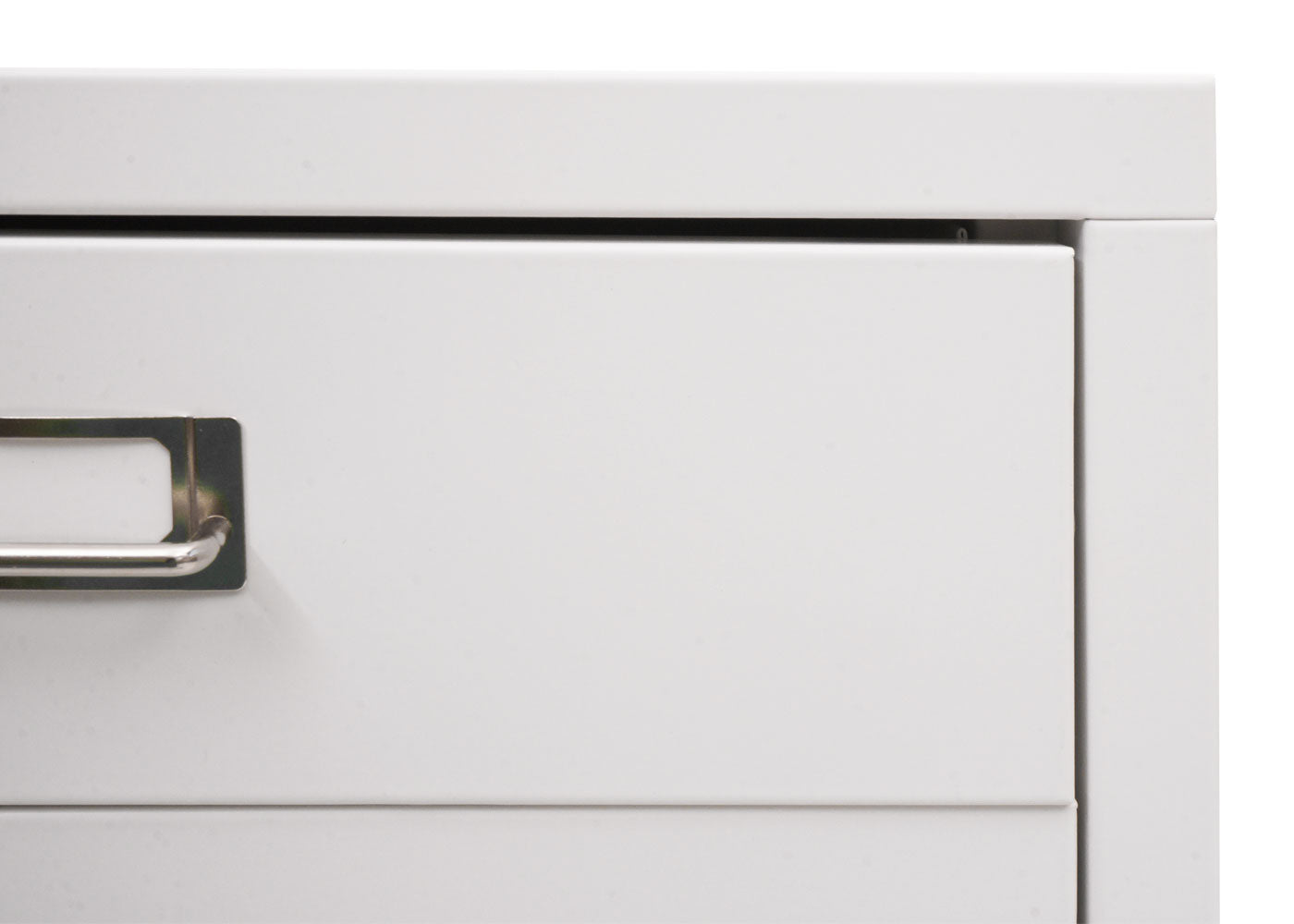 Cosmo Casa - Rolcontainer - Ladekast Archiefkast - Metaal - Wit - 75×40×41 cm (5 laden)