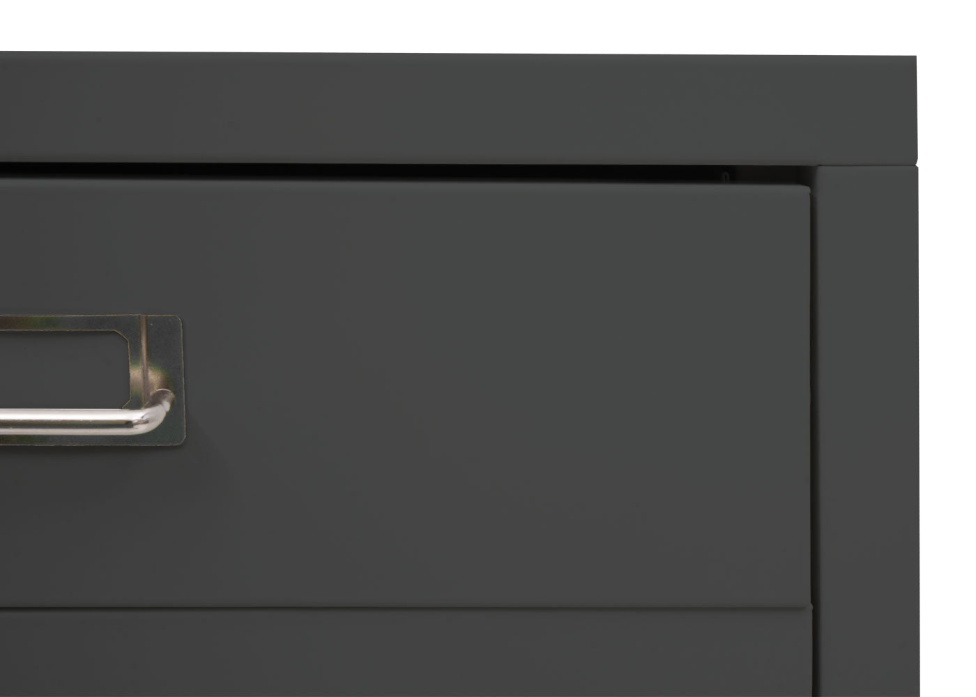 Cosmo Casa - Rolcontainer - Ladekast / Archiefkast - Stalen Kast met 6 Laden - Metaal - Donkergrijs - 75×40×41 cm