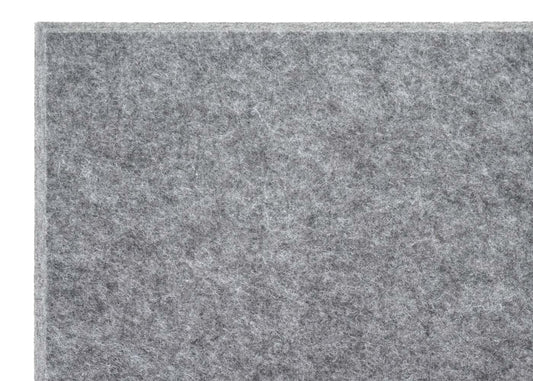 Cosmo Casa - Set van 4 Akoestische Wandpanelen - Geluidsisolatie - Stoftextiel - 50×50 cm - Grijs