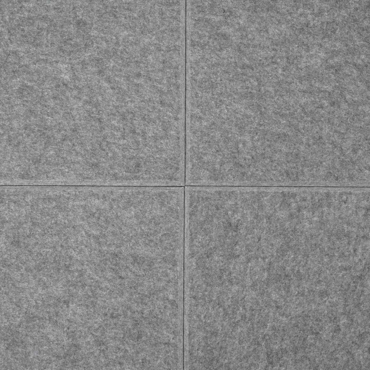 Cosmo Casa - Set van 4 Akoestische Wandpanelen - Geluidsisolatie - Stoftextiel - 50×50 cm - Grijs