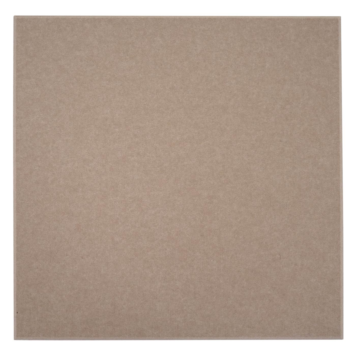 Cosmo Casa - Set van 4 Akoestische Wandpanelen - Geluidsisolatie - Stoftextiel - 50×50 cm - Lichtbruin