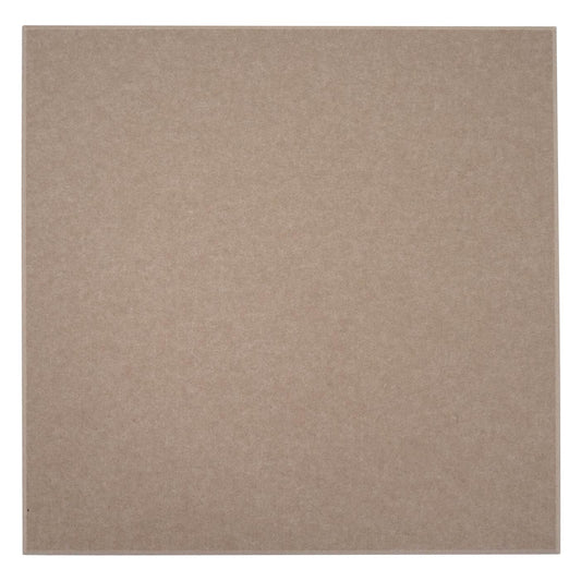 Cosmo Casa - Set van 4 Akoestische Wandpanelen - Geluidsisolatie - Stoftextiel - 50×50 cm - Lichtbruin