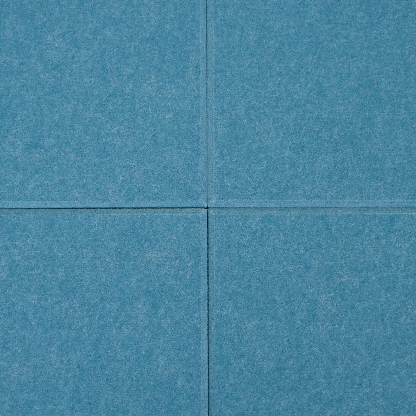 Cosmo Casa - Set van 4 Akoestische Wandpanelen - Geluidsisolatie - Stoftextiel - 50×50 cm - Blauw