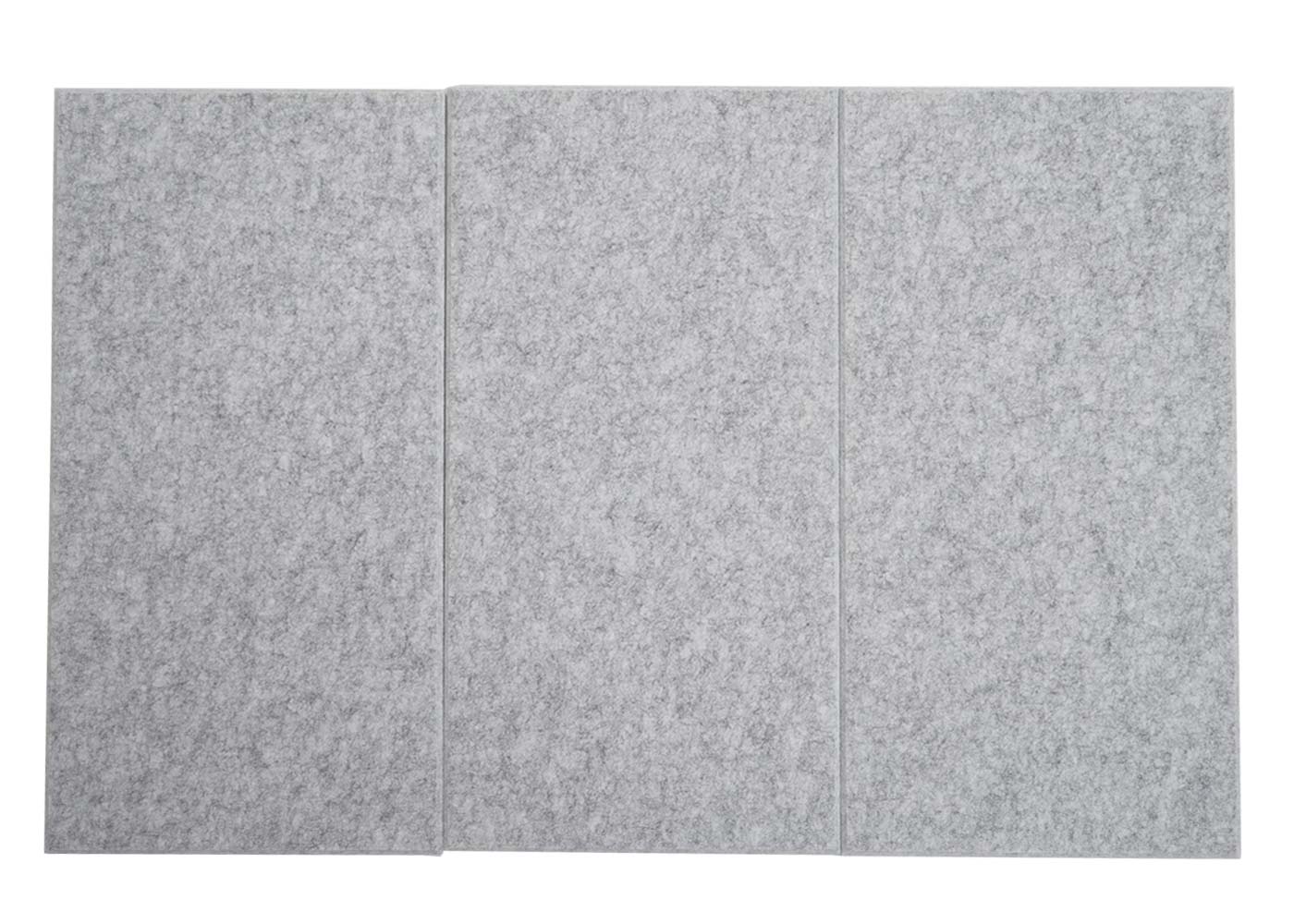 Cosmo Casa - Set van 6 Akoestische Wandpanelen - Geluidsisolatie - 1 m² Oppervlakte 60×30 cm - Lichtgrijs