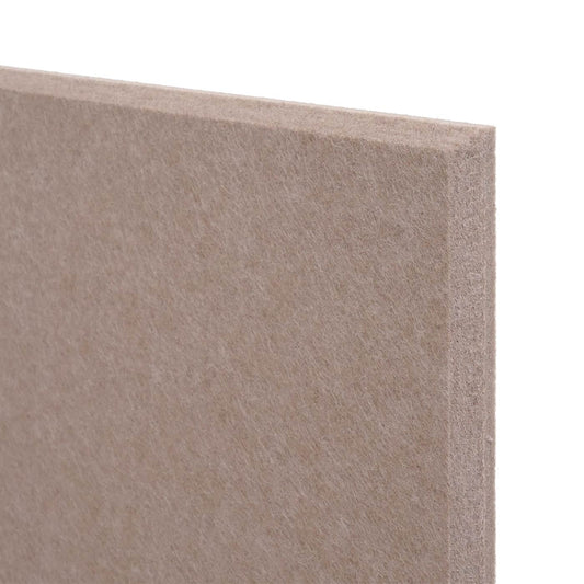 Cosmo Casa - Set van 6 Akoestische Wandpanelen - Geluidsisolatie - 1 m² Oppervlakte 60×30 cm - Lichtbruin