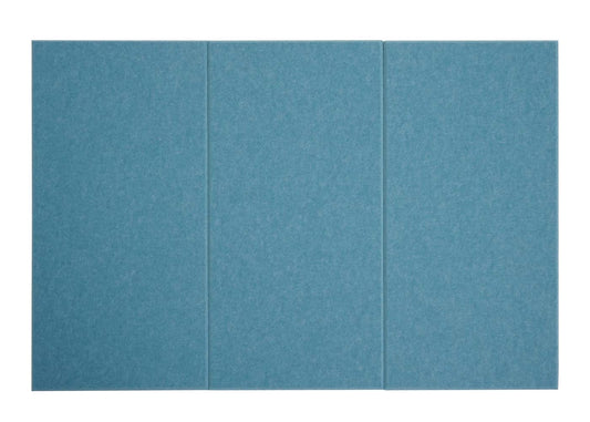Cosmo Casa - Set van 6 Akoestische Wandpanelen - Geluidsisolatie - 1 m² Oppervlakte 60×30 cm - Blauw